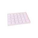 Display-Tablett 315 x 225 x 30 mm CD-BJ-24-P - Mikrofaser Helllila MF-97