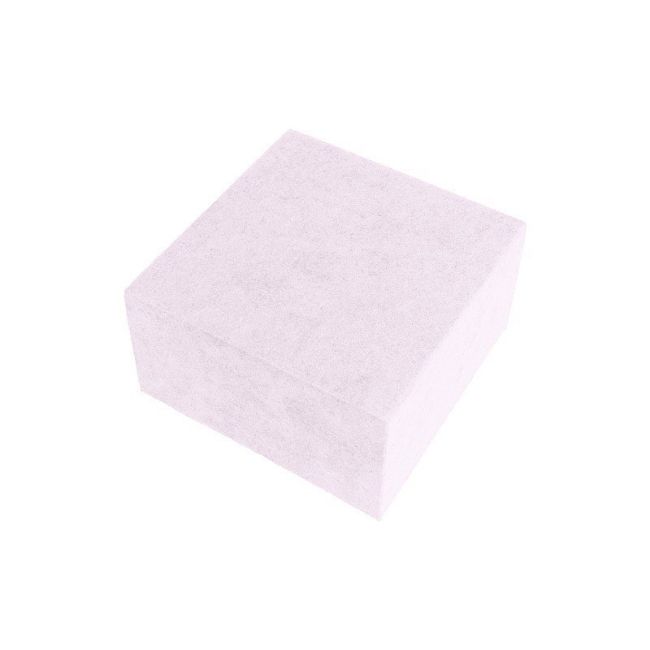 Bloc/socle présentoir 80 x 80 x 45 mm CD-B101 - microfibre Lilas clair MF-97
