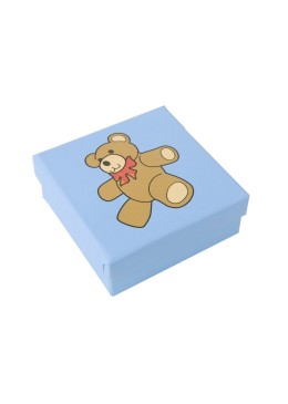 Cajas de cartón para pendientes infantil para joyas joyería y bisutería sp-41 AZUL