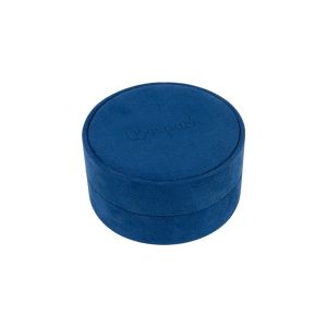 Caixa redonda multiusos para joias, azul 80ø x 40 mm PR-2-A