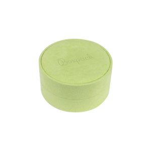 Boîte ronde multi-usages pour bijoux, verte 80ø x 40 mm PR-2-VE