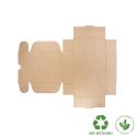 Cajas de envió ecomerce color rosa cuarzo personalizables 130x130x45 mm CE-130-RC