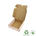 Cajas de envió ecomerce color rosa cuarzo personalizables 130x130x45 mm CE-130-RC