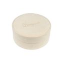 Boîte ronde multi-usages pour bijoux, beige 100ø x 40 mm PR-3-BG