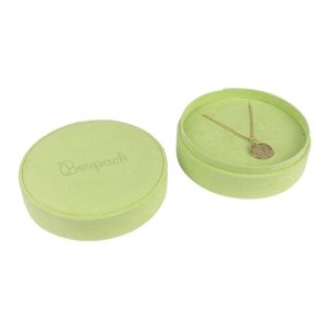 Scatola rotonda multiuso per gioielli, verde 100ø x 40 mm PR-3-VE