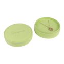 Caja redonda multiusos verde para joyas bisutería y joyería 100øx40 mm PR-3-VE