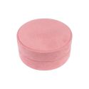 Caixa redonda multiusos para joias, rosa 100ø x 40 mm PR-3-RS