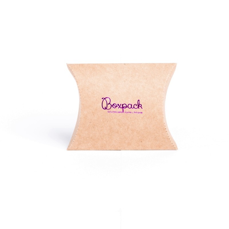 Caja automontable multiusos kraft para joyas bisutería y joyería 60x70x22 mm AR-2-K