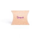 Multipurpose self-assembly box for jewelry, kraft 60 x 70 x 22 mm AR-2-K