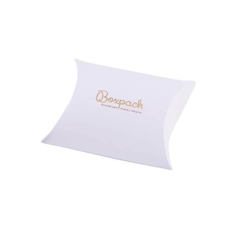 Caja automontable multiusos blanca para joyas bisutería y joyería 60x70x22 mm AR-2-B