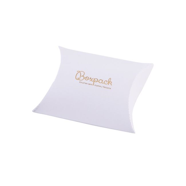 Caja automontable multiusos blanca para joyas bisutería y joyería 60x70x22 mm AR-2-B