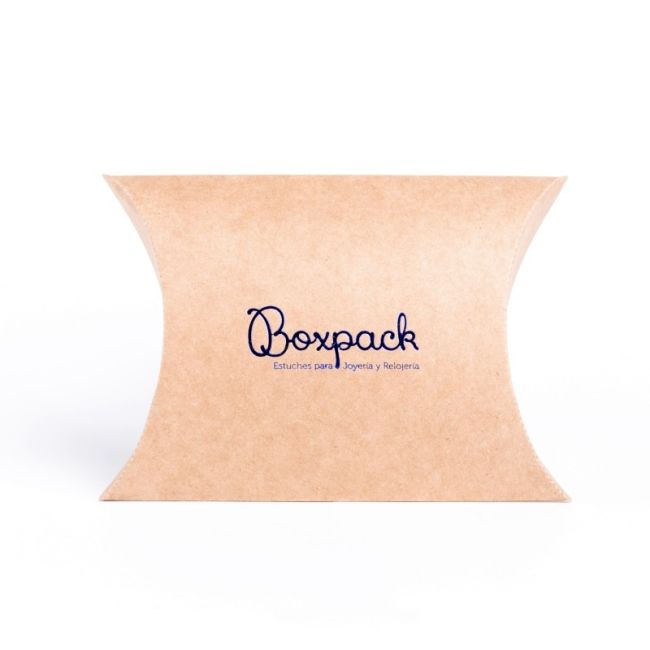 Caja automontable multiusos kraft para joyas bisutería y joyería 100x110x40 mm AR-4-K