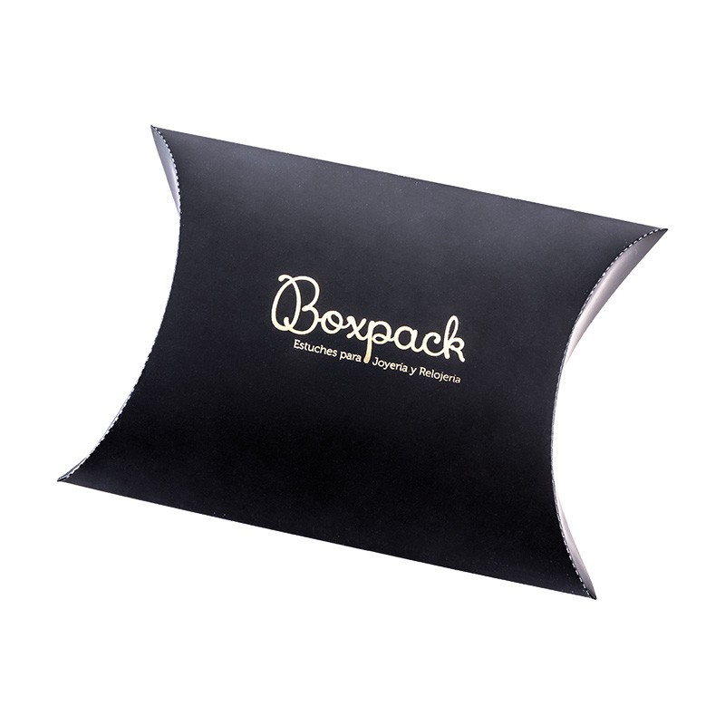 Caja automontable multiusos negro para joyas bisutería y joyería 100x110x40 mm AR-4-NM