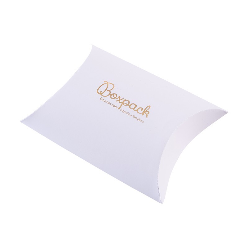 Caja automontable multiusos blanca para joyas bisutería y joyería 100x110x40 mm AR-4-B