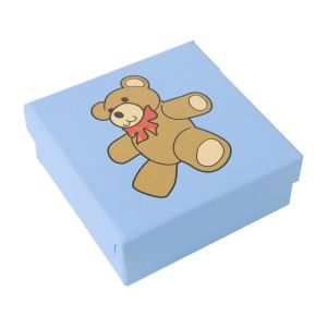 Kinder-Schmuckschachteln aus Karton für Ohrringe oder Schmucksets 65 x 65 x 28 mm sp-61-ab