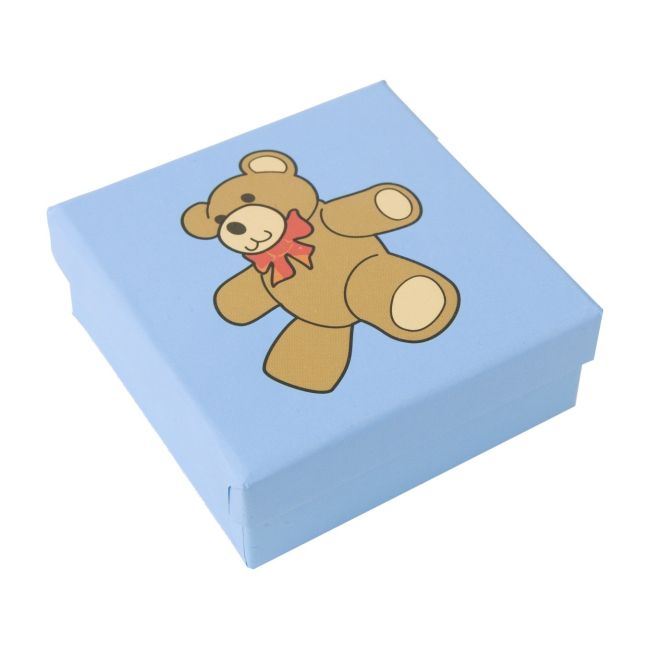 Cardboard earring or jewelry set boxes for kids 65 x 65 x 28 mm sp-61-ab