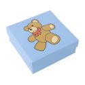 Cardboard earring or jewelry set boxes for kids 65 x 65 x 28 mm sp-61-ab