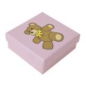 Cajas de cartón para colgante o conjunto infantil para joyas joyería y bisutería 86x86x32 mm sp-81-rb