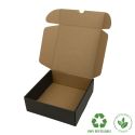 Boîtes d’expédition e-commerce personnalisables, noires 175 x 175 x 60 mm CE-175-N