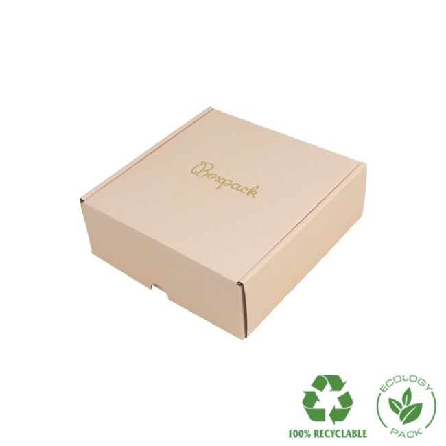 Cajas de envió ecomerce color negro personalizables 175x175x60 mm CE-175-N