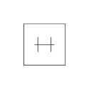 Estuche polipiel blanco para pendientes 46x52x30 mm. FR-1-P-B