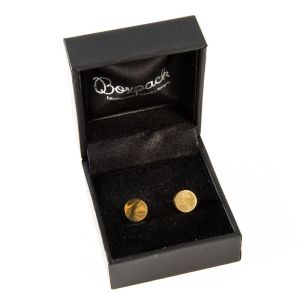 Écrin en simili-cuir noir pour boucles d’oreilles 46 x 52 x 30 mm C-1-P