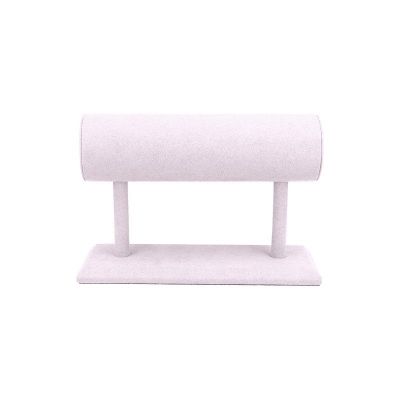Présentoir bracelets/montres 180 x 70 x 120 mm CD-PU112 - microfibre Lilas clair MF-97
