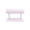 Présentoir bracelets/montres 180 x 70 x 120 mm CD-PU112 - microfibre Lilas clair MF-97