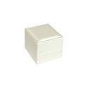 Astuccio per anello con fessura, bianco sporco 62 x 67 x 56 mm WD-1-S