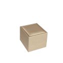 ESTUCHE PARA ANILLO LABIOS COLOR CHAMPAGNE 62x67x56 Mm. MT-1-S
