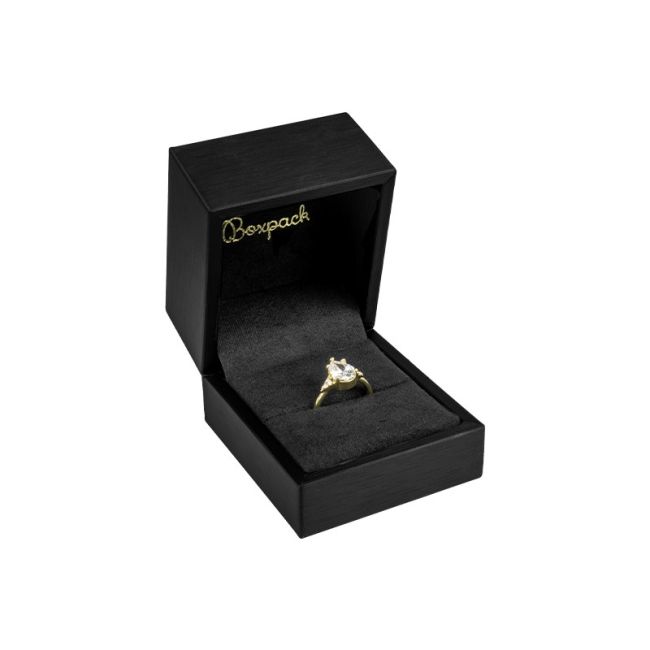 ESTUCHE PARA ANILLO LABIOS COLOR NEGRO 62x67x56 Mm. EB-1-S