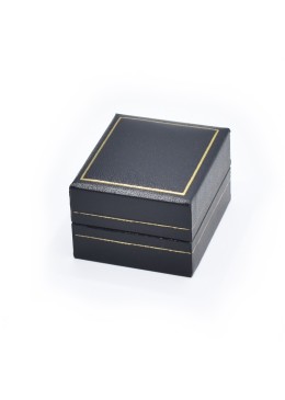 Estuche polipiel azul para colgante 47x53x30 mm. J-07-C