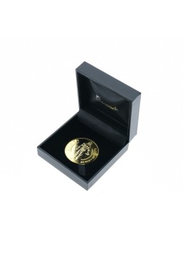 Estuche para moneda de 40 mm de diámetro 75x75x32mm negro EM-40