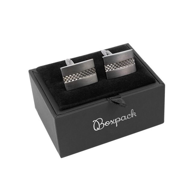 Estuche para gemelos negro interior negro 70x53x30 mm GM-1-N-N