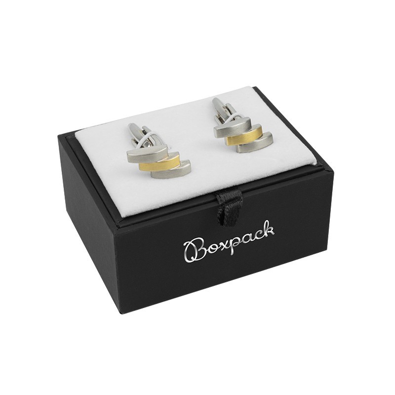 Estuche para gemelos negro interior blanco 70x53x30 mm GM-1-N-B