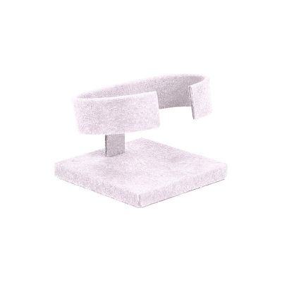 Expositor para pulseiras/relógios 57 x 57 x 50 mm CD-PU171 - microfibra Lilás claro MF-97