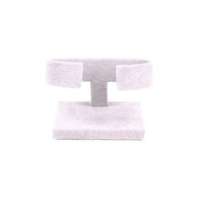 Espositore per bracciali/orologi 57 x 57 x 50 mm CD-PU171 - microfibra Lilla chiaro MF-97
