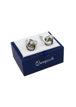 Estuche para gemelos azul interior blanco 70x53x30 mm GM-1-A-B