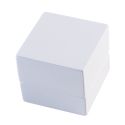 Estuche de madera para anillo color blanco 60x60x50 mm CU-1-B