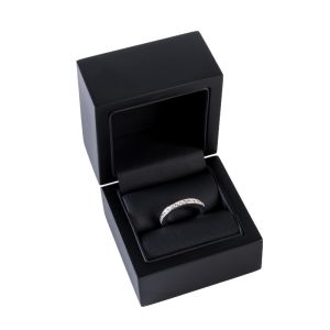 Estuche de madera para anillo color negro 60x60x50 mm CU-1-N