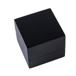 Wooden ring box, black 60 x 60 x 50 mm CU-1-N