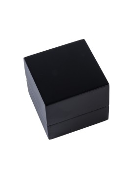 Estuche de madera para anillo color negro 60x60x50 mm CU-1-N