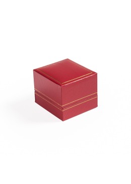 Estuche polipiel rojo para pin 47x53x40 mm. J-06-PI-R