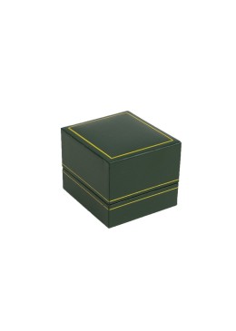 Estuche polipiel verde para pin 47x53x40 mm. J-06-PI-VE