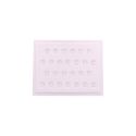 Pannello espositivo 250 x 200 mm CD-PF101 - microfibra Lilla chiaro MF-97