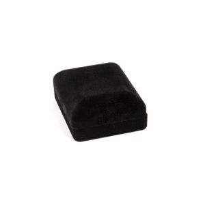 Estuche flocado negro para colgante 61x78x31 mm. V-3-J
