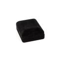 Estuche flocado negro para colgante 61x78x31 mm. V-3-J