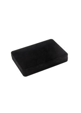 Estuche flocado negro para collar 180x123x33mm. V-5-C