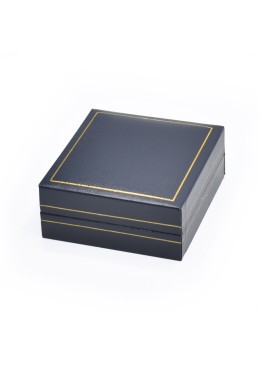 Estuche polipiel azul para gemelos 66x71x36 mm. J-08-G-A