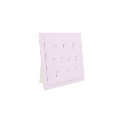 Panneau présentoir 150 x 140 mm CD-PF104 - microfibre Lilas clair MF-97